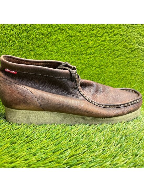 Clarks Padmore Mens Size 10.5 Brown Casual Classic Leather Ankle Chukka Boots main image 5